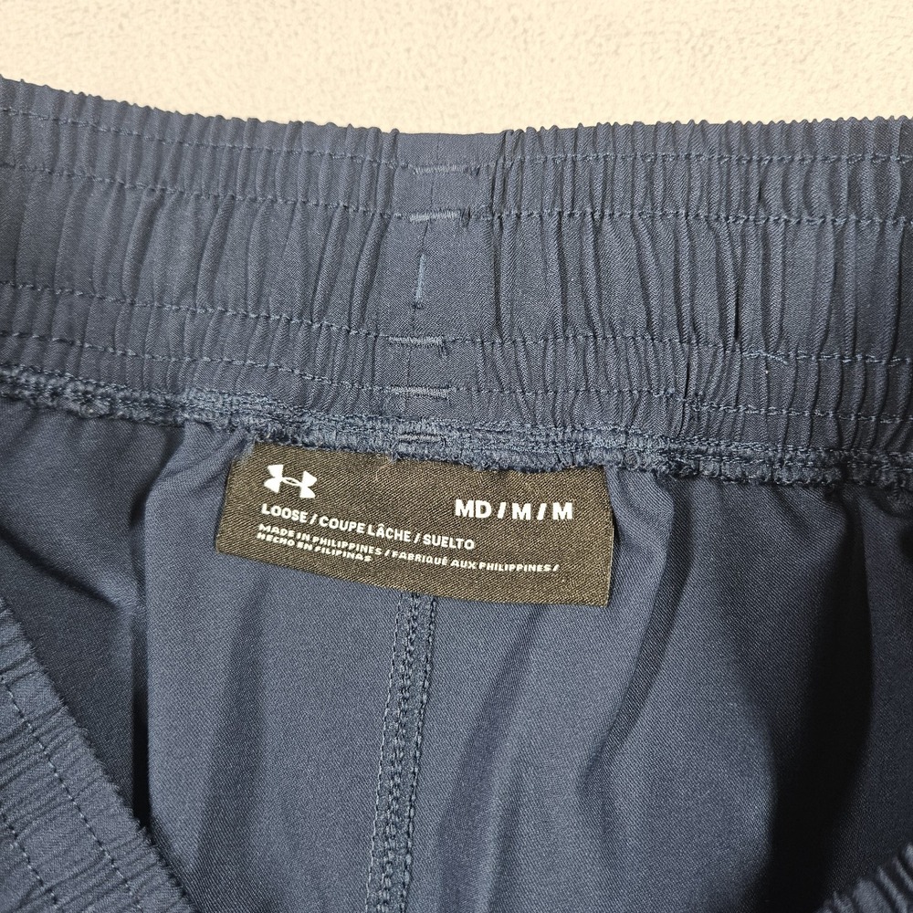 Under Armour Project Rock Joggers Mens Size Medium Track Pants Pockets Loose Gym - Picture 4 of 12